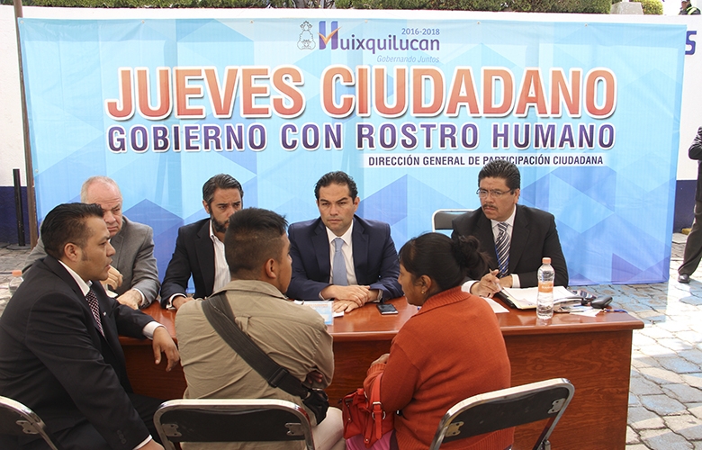 Un éxito el primer jueves ciudadano en huixquilucan