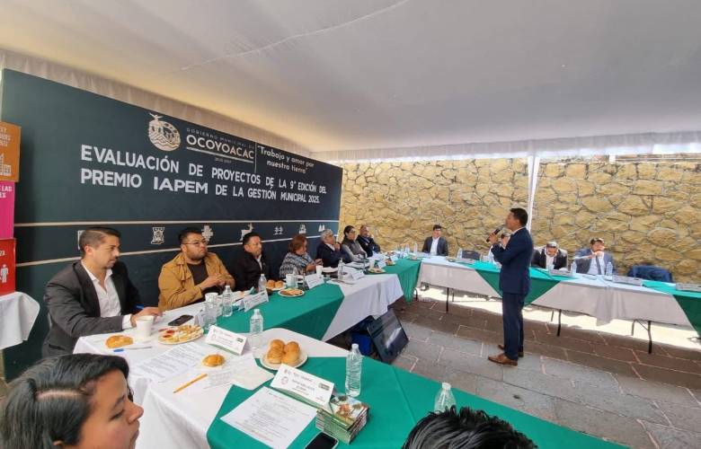 Ocoyoacac obtiene Primer Lugar en el Premio IAPEM 2025 por política pública de atención a mujeres