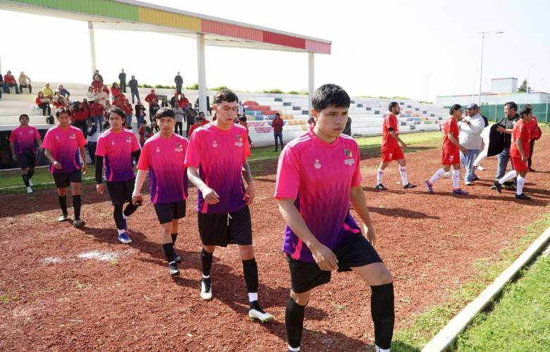 ¡Listas Semifinales! Continúa el Torneo de Fútbol Metropolitano impulsado por la Gobernadora Delfina Gómez