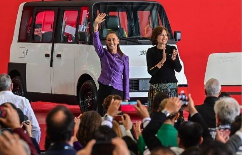 Lanzan en el EdoMéx el primer auto eléctrico mexicano “Olinia”