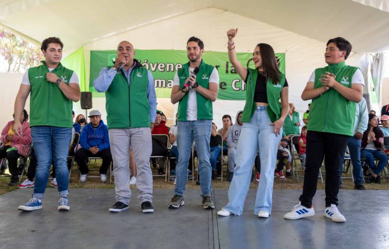 Se suman al PVEM Chalco CTM, jóvenes, liderazgos políticos y organizaciones sociales