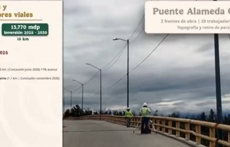 Reportan en la Mañanera del Pueblo, avances de obras federales en Edomex