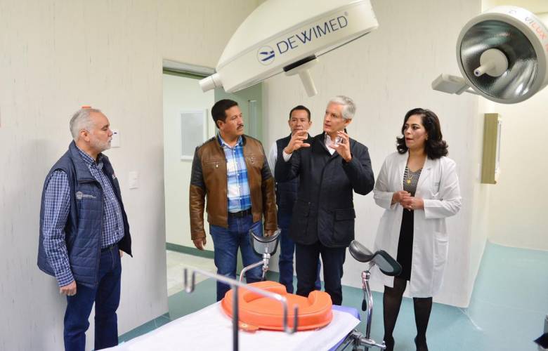 Anuncia alfredo del mazo rehabilitación de mil 221 centros de salud 