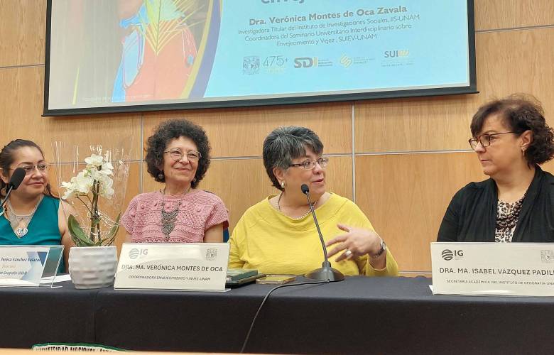 La vejez se vive diferente en cada entidad de México: Verónica Montes de oca