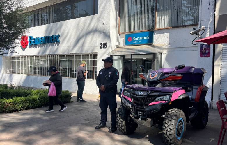 Activa Toluca Operativo Barón Rojo para reforzar seguridad en más de 80 bancos