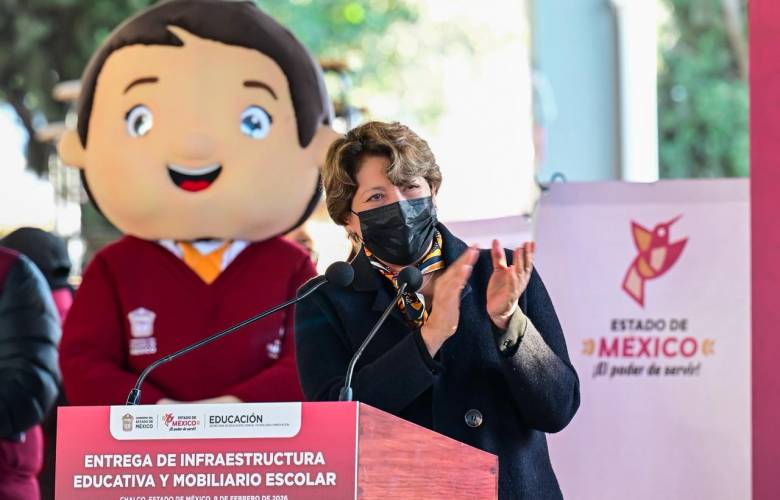 Impulsa Delfina Gómez acciones preventivas de salud en instituciones educativas
