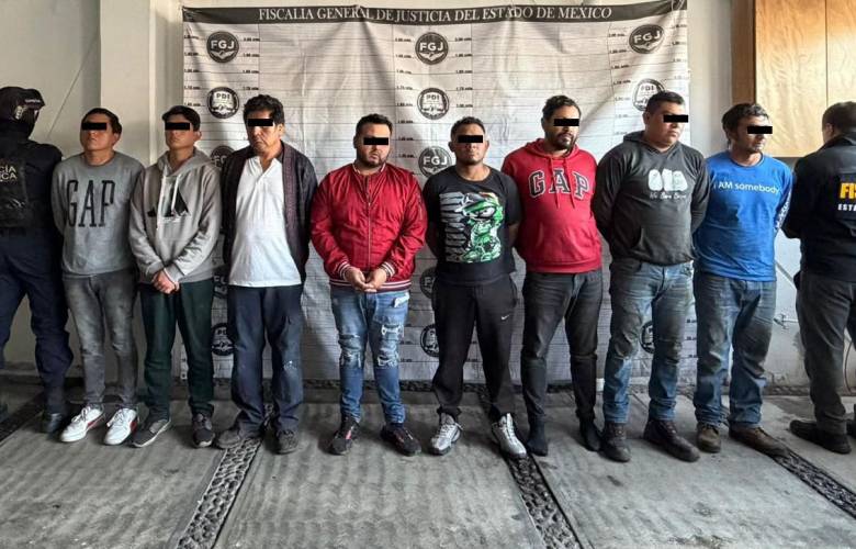 Cae “El Trane”; desarticulan banda dedicada al robo de maquinaria en el Estado de México