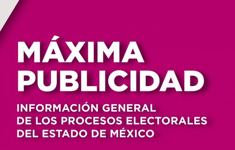 Ofrece IEEM información detallada de los Procesos Electorales locales