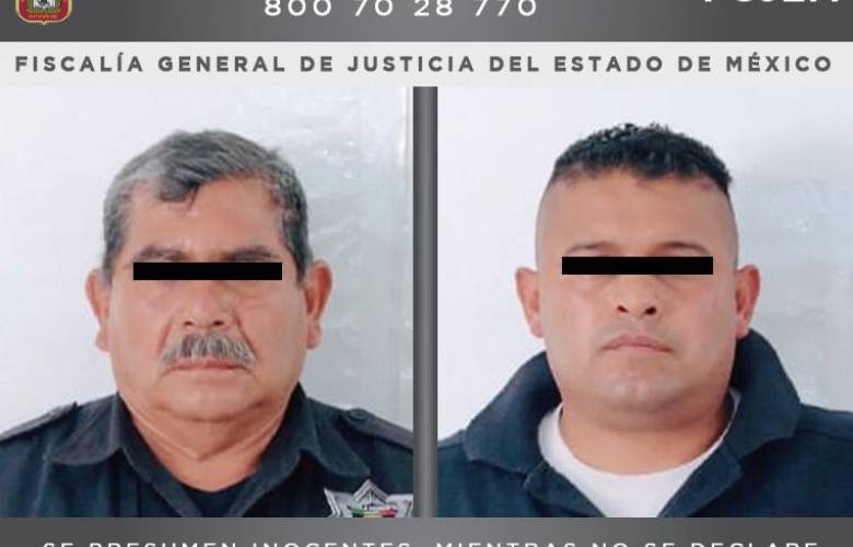 Dos policías municipales de Atizapán fueron vinculados a proceso