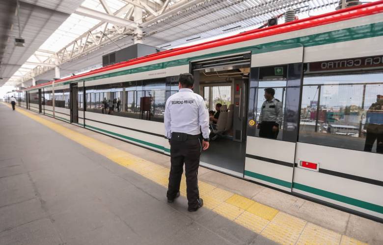 Tren “El Insurgente” en EdoMéx cuenta con Senderos Seguros y sistema de videovigilancia en las siete estaciones