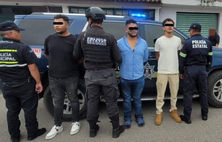Tres Detenidos por Portación de Armas: Acción Policial en Toluca