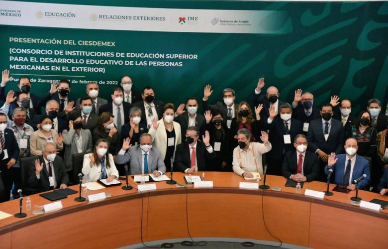 UAEMéx se adhiere al Consorcio de Instituciones de Educación Superior para el Desarrollo Educativo de las Personas Mexicanas en el Extranjero 