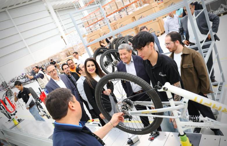 EdoMéx, sede de ensamblaje de bicicletas para su distribución en todo el país;
