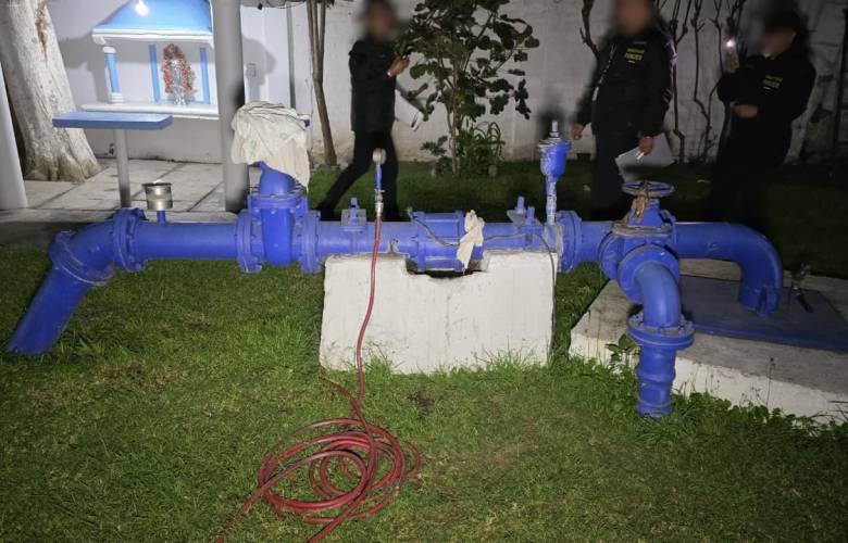 Operación Caudal: clausuraron pozos clandestinos sin afectar suministro de agua a los hogares mexiquenses