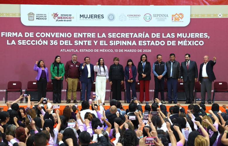 Reconoce Delfina Gómez respaldo del Congreso para obras y programas sociales