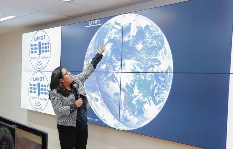 UAEM recibirá información del nanosatélite D2/AtlaCom-1, puesto en órbita por SpaceX 