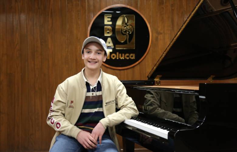 Obtiene pianista mexiquense de 13 años segundo lugar en concurso internacional en Viena