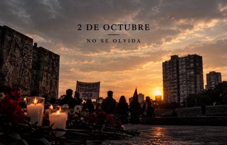 Recuerda México el 2 de octubre de 1968 y la matanza de Tlatelolco