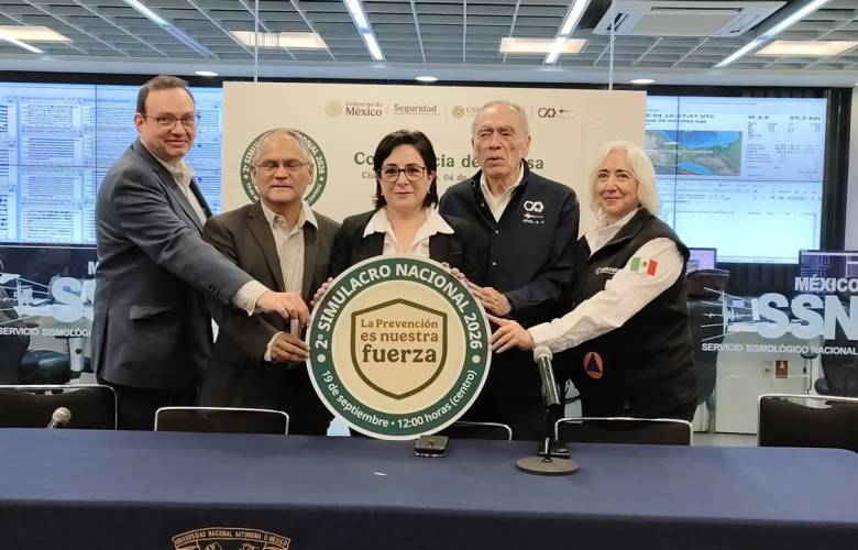 Convoca Gobierno de México al Segundo Simulacro Nacional 2026