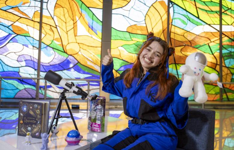 Impulsa estudiante de UAEMéx su sueño espacial tras ser seleccionada en programa internacional