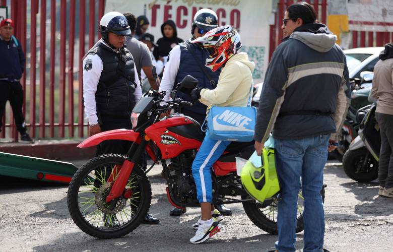 Retiran en Huixquilucan  5 mil motocicletas de circulación para prevenir accidentes y delitos