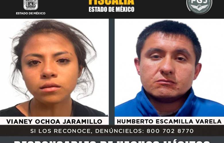 Condenan a 62 años de prisión a dos personas por homicidio en Lerma