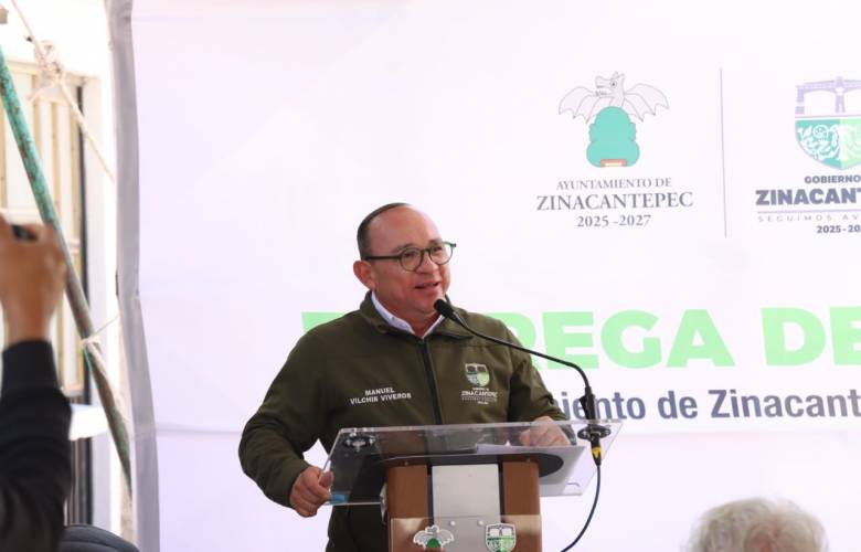Zinacantepec entrega una calle más segura y digna 