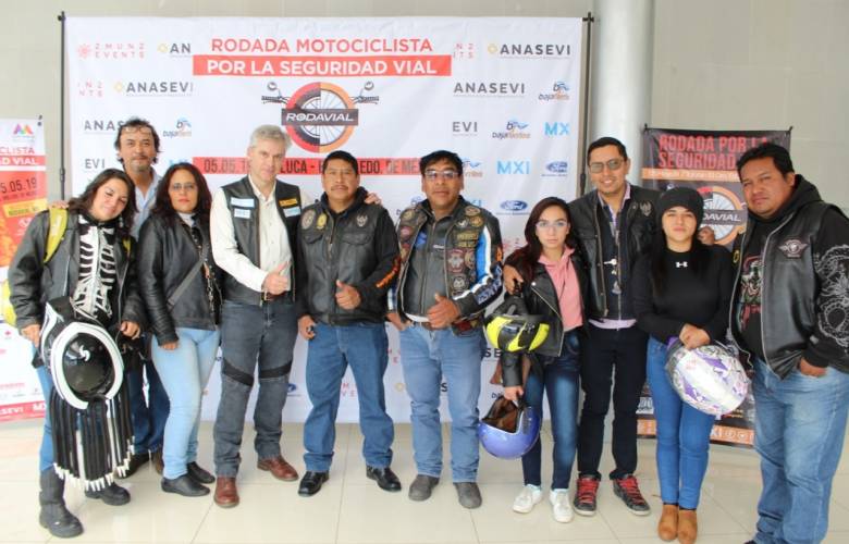 Convocan a rodada motociclista por la seguridad vial