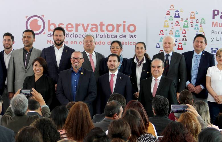 Firman partidos el pacto estatal 