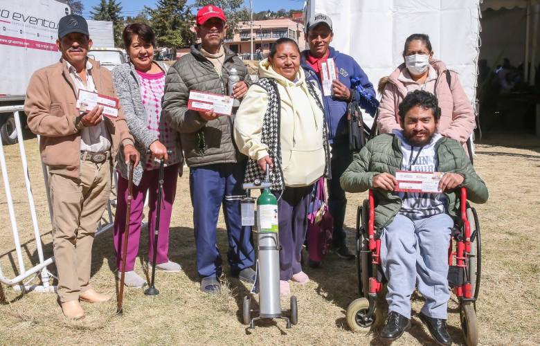 Adelanta Gobernadora Delfina Gómez la Pensión Universal para el Bienestar a Personas con Discapacidad