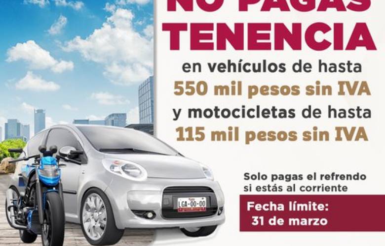 El 31 de marzo termina el subsidio del 100 porciento que otorga el Gobierno del EdoMéx