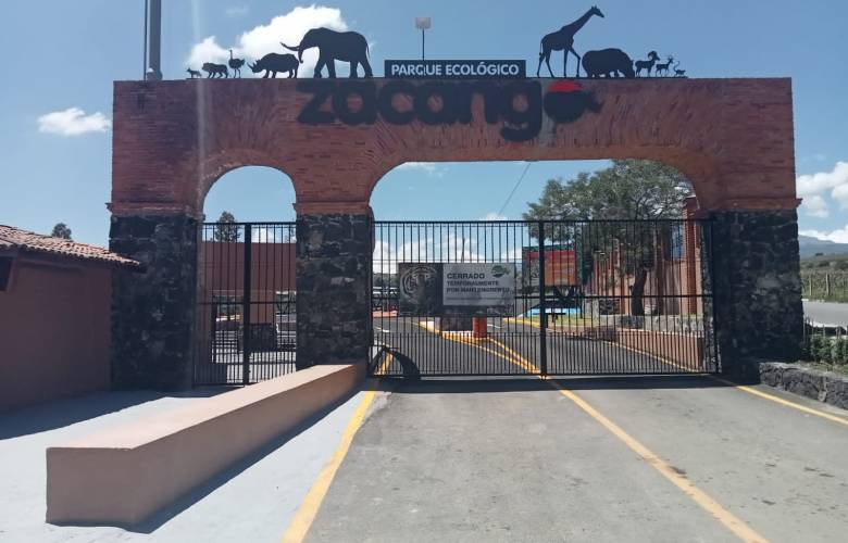 Inauguran Zoológico de Zacango pero no lo abren al público