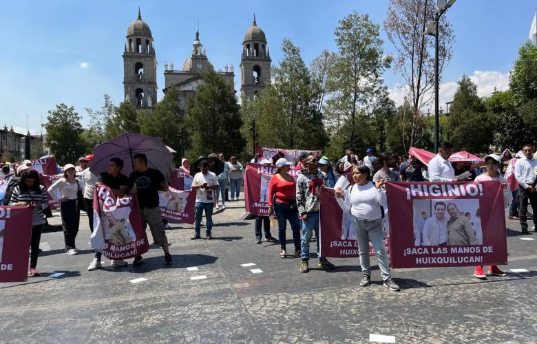 Morenistas de Huixquilucan insisten en que no quieren a su candidato al ayuntamiento