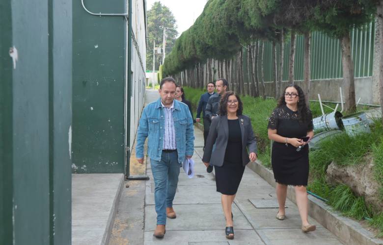 Revisa UAEMéx condiciones de seguridad y movilidad en el Campus Colón