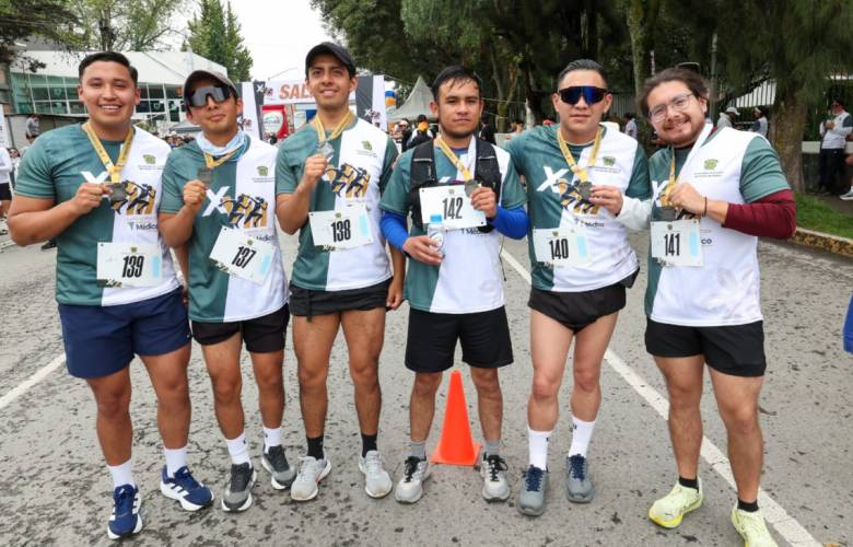 Convoca UAEMéx a cerca de mil corredores en carrera de la Facultad de Medicina