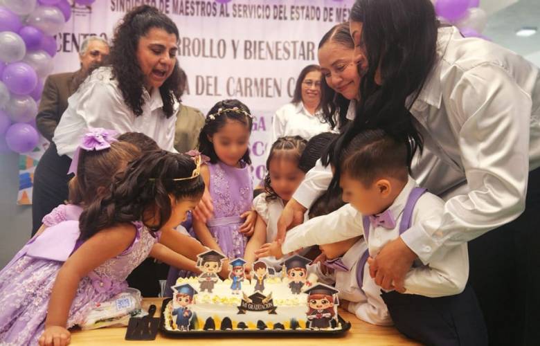 Concluyen ciclo escolar en Centros de Desarrollo Infantil del SMSEM