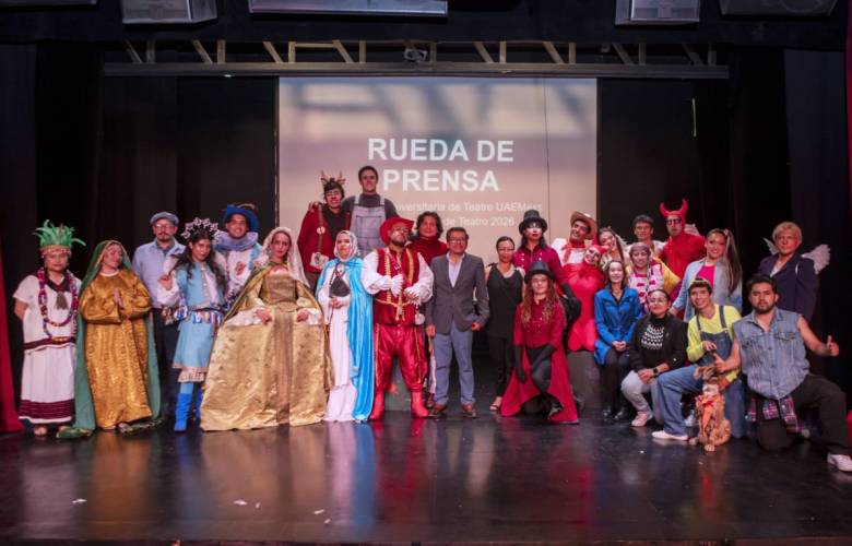 Presenta la UAEMéx cinco obras para cerrar la temporada teatral de 2026