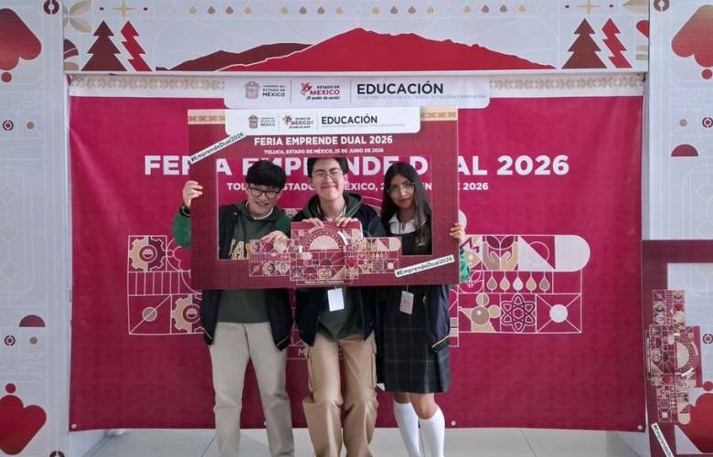 Estudiantes de la UAEMéx ganan primer lugar en la Feria Emprende-Dual 2026 con la aplicación de orientación vocacional I'm Professional