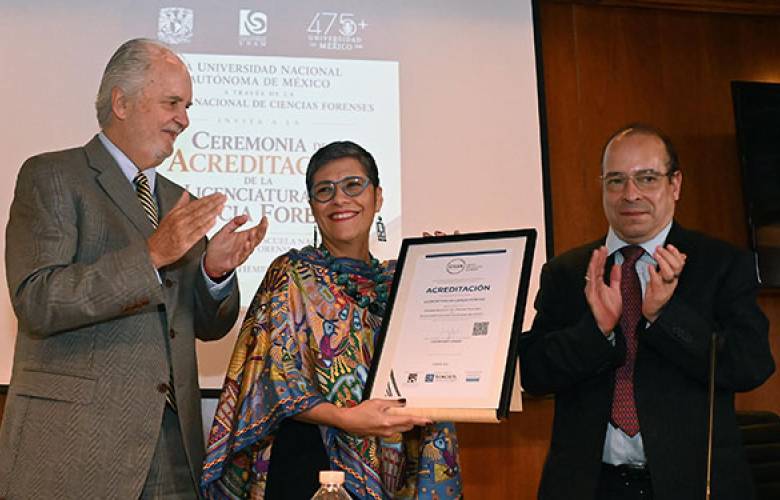 Acredita CIEES licenciatura en Ciencia Forense de la UNAM hasta 2031