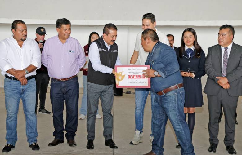Destina EdoMéx más de 83 mdp para mejorar escuelas en Nextlalpan, Zumpango y Apaxco