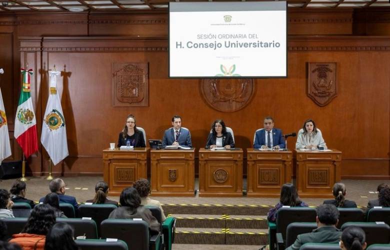 Acuerda Consejo Universitario de la UAEMéx acciones para fortalecer la vida institucional
