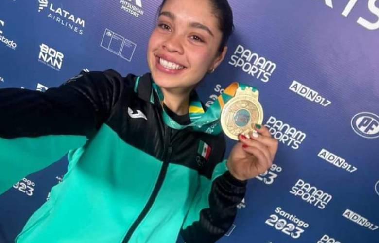 Marifer Noriega Medina, estudiante UAEMéx, obtiene medalla de oro en los Juegos Panamericanos 2023