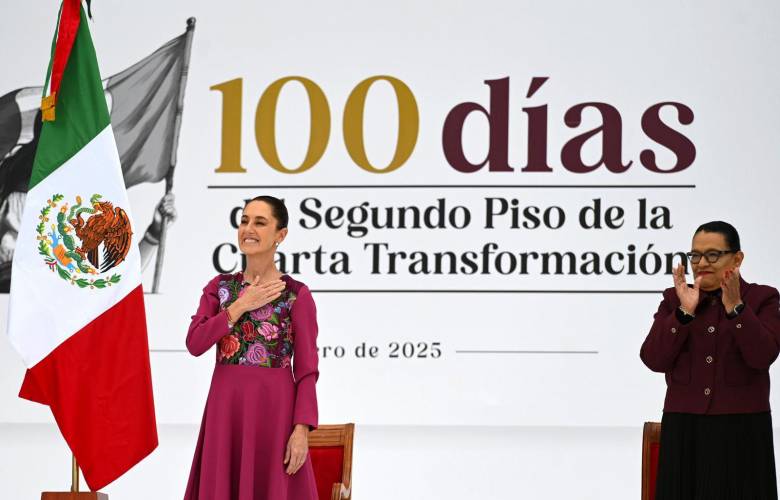 Afirma Sheinbaun que en sus primeros cien días, hay avance en el segundo piso de la 4T