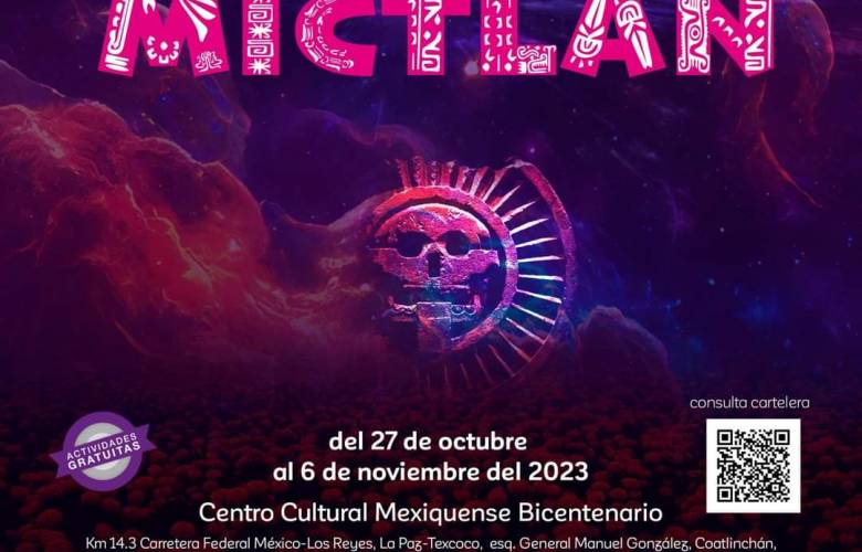 “El camino al Mictlán” llega al Centro Cultural Mexiquense Bicentenario