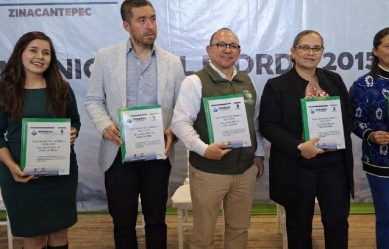 Presentan Plan Hídrico 2026–2050 en Zinacantepec
