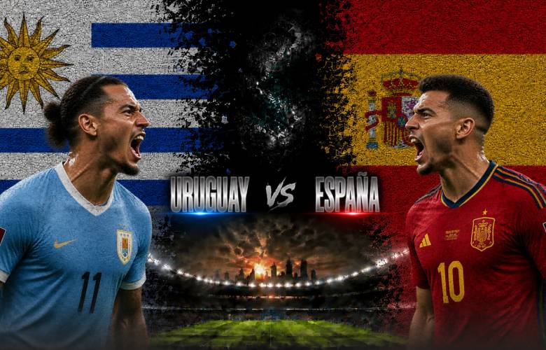 Derrota España 1-0 a Uruguay y avanza como líder de grupo; la Celeste queda eliminada