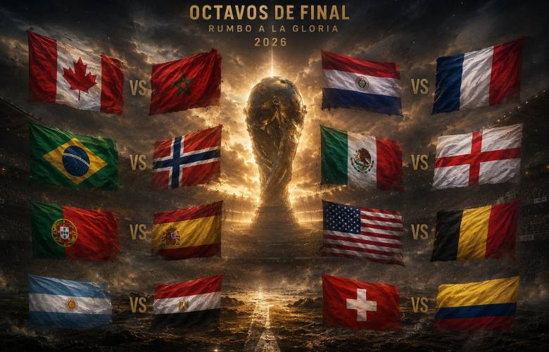 Quedan definidos los octavos de final del Mundial 2026 tras concluir los dieciseisavos