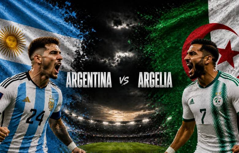 Argentina vence 3-0 a Argelia con una noche inolvidable de Lionel Messi