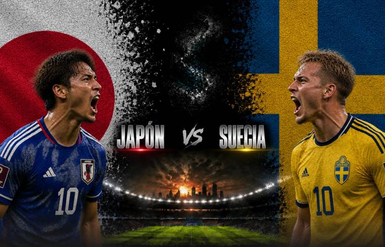 Empatan Japón y Suecia en un duelo intenso con final dramático