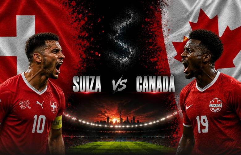 Derrota Suiza a Canadá y se queda con el liderato del Grupo B en el Mundial 2026